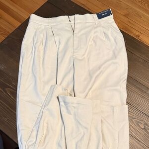 Hollister Men's Light Beige Dress Pants